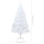 Artificial Christmas tree with thick branches white PVC 120 cm by vidaXL, Christmas trees - Ref: Foro24-328426, Price: 35,31 ...