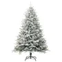 Künstlicher Weihnachtsbaum mit Schnee PVC und grünem PE 150 cm von vidaXL, Weihnachtsbäume - Ref: Foro24-328493, Preis: 73,97...