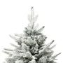 Künstlicher Weihnachtsbaum mit Schnee PVC und grünem PE 150 cm von vidaXL, Weihnachtsbäume - Ref: Foro24-328493, Preis: 73,97...