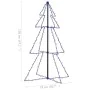 Weihnachtsbaum 160 LEDs innen und außen 78x120 cm von vidaXL, Weihnachtsbäume - Ref: Foro24-328567, Preis: 42,33 €, Rabatt: %