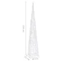 Cool white acrylic decorative LED light cone 120 cm by vidaXL, Christmas lights - Ref: Foro24-328964, Price: 68,57 €, Discoun...