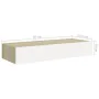 Wandregale mit Schublade 2 Stück MDF Eiche/weiß 60x23,5x10cm von vidaXL, Regale und Regale - Ref: Foro24-330264, Preis: 82,85...