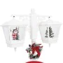 Christmas lamppost with white and red PVC Santa Claus 81x40x188 cm by vidaXL, Christmas lights - Ref: Foro24-331475, Price: 2...