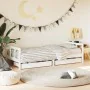 Estructura cama niños con cajones madera pino blanco 90x200 cm de vidaXL, Cunas y camas para niños - Ref: Foro24-834409, Prec...