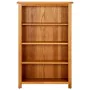 4-tier solid oak wood shelf 70x22x110 cm by vidaXL, Bookcases and shelves - Ref: Foro24-331735, Price: 217,80 €, Discount: %