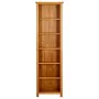 6-tier solid oak wood shelf 52x22x180 cm by vidaXL, Bookcases and shelves - Ref: Foro24-331742, Price: 266,39 €, Discount: %