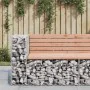 Gabion design garden bench Douglas fir wood 92x71x65.5 cm by vidaXL, garden benches - Ref: Foro24-834381, Price: 117,87 €, Di...