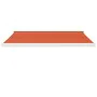 Einziehbare Markise aus Aluminium und Stoff in Orange und Braun, 3,5 x 2,5 m von vidaXL, Markisen - Ref: Foro24-3154592, Prei...