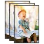 Tabletop collage photo frames 3 pcs black MDF 21x29.7cm by vidaXL, Photo frames - Ref: Foro24-332298, Price: 20,50 €, Discoun...