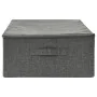 Anthracite gray fabric storage box 70x40x18 cm by vidaXL, Storage baskets - Ref: Foro24-332903, Price: 24,39 €, Discount: %