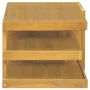 Wand-Badezimmerschrank aus massivem Teakholz 90x40x30 cm von vidaXL, Schließfächer und Lagerschränke - Ref: Foro24-338256, Pr...