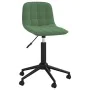 Swivel dining chairs 2 units dark green velvet by vidaXL, dining chairs - Ref: Foro24-334120, Price: 69,67 €, Discount: %