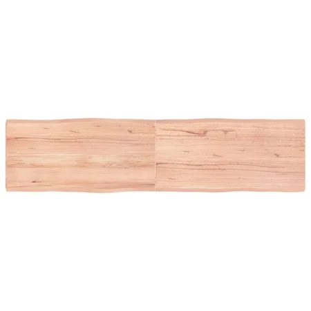 Treated oak wood table top with natural edge 160x40x4 cm by vidaXL, Table tops - Ref: Foro24-363968, Price: 65,70 €, Discount: %