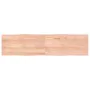 Treated oak wood table top with natural edge 160x40x4 cm by vidaXL, Table tops - Ref: Foro24-363968, Price: 65,70 €, Discount: %