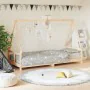 Solid pine wood bed frame for children 80x200 cm by vidaXL, Cribs and beds for children - Ref: Foro24-834450, Price: 75,37 €,...