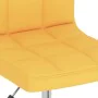 Swivel dining chairs 2 units mustard yellow fabric by vidaXL, dining chairs - Ref: Foro24-334454, Price: 82,68 €, Discount: %