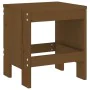 Garden stools 2 pcs honey brown pine wood 40x36x45 cm by vidaXL, Garden chairs - Ref: Foro24-825341, Price: 86,66 €, Discount: %