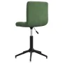 Swivel dining chairs 2 units dark green velvet by vidaXL, dining chairs - Ref: Foro24-334432, Price: 95,24 €, Discount: %