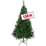 HI Christmas tree with metal stand green 150 cm by HI, Christmas trees - Ref: Foro24-438381, Price: 44,72 €, Discount: %