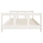 White pine wood children's bed frame 90x200 cm by vidaXL, Cribs and beds for children - Ref: Foro24-834424, Price: 100,81 €, ...