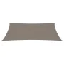 Rectangular sail awning taupe gray Oxford fabric 2x5 m by vidaXL, Umbrellas - Ref: Foro24-135424, Price: 40,34 €, Discount: %