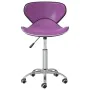 Swivel dining chairs 2 units purple synthetic leather by vidaXL, dining chairs - Ref: Foro24-335147, Price: 91,04 €, Discount: %