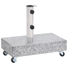 Light gray granite parasol base 45x25x8.3 cm by vidaXL, Umbrella bases - Ref: Foro24-313666, Price: 88,56 €, Discount: %