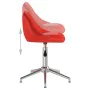 Swivel dining chairs 2 pcs red synthetic leather by vidaXL, dining chairs - Ref: Foro24-335391, Price: 96,74 €, Discount: %