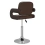 Swivel dining chairs 2 units brown synthetic leather by vidaXL, dining chairs - Ref: Foro24-335560, Price: 149,60 €, Discount: %