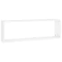 Cube wall shelves 4 pcs white plywood 80x15x26.5 cm by vidaXL, Shelves and shelves - Ref: Foro24-807107, Price: 55,35 €, Disc...