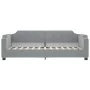 Trundle sofa bed light gray fabric 100x200 cm by vidaXL, Beds and slatted bases - Ref: Foro24-3197639, Price: 323,81 €, Disco...