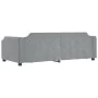 Trundle sofa bed light gray fabric 100x200 cm by vidaXL, Beds and slatted bases - Ref: Foro24-3197639, Price: 323,81 €, Disco...