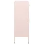 Steel storage cabinet pink 80x35x101.5 cm by vidaXL, Lockers and storage cabinets - Ref: Foro24-336157, Price: 220,68 €, Disc...