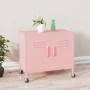 Pink steel storage cabinet 60x35x56cm by vidaXL, Lockers and storage cabinets - Ref: Foro24-336265, Price: 122,56 €, Discount: %