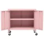 Pink steel storage cabinet 60x35x56cm by vidaXL, Lockers and storage cabinets - Ref: Foro24-336265, Price: 122,56 €, Discount: %