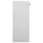 Light gray steel office cabinet 90x40x102 cm by vidaXL, Lockers and storage cabinets - Ref: Foro24-336410, Price: 242,01 €, D...