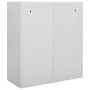 Light gray steel office cabinet 90x40x102 cm by vidaXL, Lockers and storage cabinets - Ref: Foro24-336410, Price: 242,01 €, D...