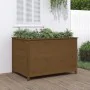 Raised garden bed pine wood honey brown 119.5x82.5x78 cm by vidaXL, Pots and planters - Ref: Foro24-825313, Price: 143,07 €, ...