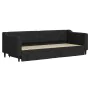 Trundle sofa bed with drawers black fabric 80x200 cm by vidaXL, Beds and slatted bases - Ref: Foro24-3197459, Price: 316,97 €...