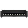 Trundle sofa bed with drawers black fabric 80x200 cm by vidaXL, Beds and slatted bases - Ref: Foro24-3197459, Price: 316,97 €...