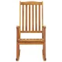 Rocking chair with solid acacia wood cushions by vidaXL, Garden chairs - Ref: Foro24-3064187, Price: 197,21 €, Discount: %