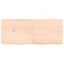 Untreated solid oak wood table top 120x50x(2-6) cm by vidaXL, Table tops - Ref: Foro24-3156311, Price: 85,75 €, Discount: %