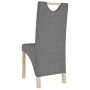 Dining chairs 2 units light gray fabric by vidaXL, dining chairs - Ref: Foro24-336959, Price: 103,81 €, Discount: %