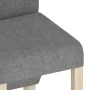 Dining chairs 2 units light gray fabric by vidaXL, dining chairs - Ref: Foro24-336959, Price: 103,81 €, Discount: %