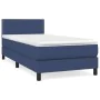 Boxspringbett mit blauer Stoffmatratze 80x200 cm von vidaXL, Betten und Lattenroste - Ref: Foro24-3139935, Preis: 269,25 €, R...