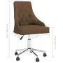 Brown Fabric Swivel Office Chair by vidaXL, Office chairs - Ref: Foro24-336972, Price: 122,59 €, Discount: %