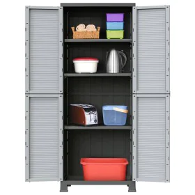 Plastic cabinet 68x39x171.5 cm by vidaXL, Lockers and storage cabinets - Ref: Foro24-337901, Price: 151,43 €, Discount: %