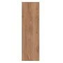 Brown oak chipboard shelf 60x27.5x88 cm by vidaXL, Bookcases and shelves - Ref: Foro24-338165, Price: 77,11 €, Discount: %