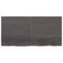 Dark brown treated oak wood table top 120x60x(2-6) cm by vidaXL, Table tops - Ref: Foro24-3156439, Price: 114,51 €, Discount: %