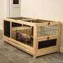 Beeztees Jaula de conejos para interior Jez madera 116x54x55,5 cm de Beeztees, Jaulas y habitáculos para animales pequeños - ...